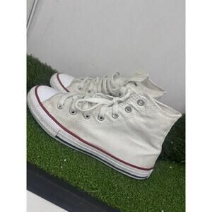 Converse Chuck Taylor All Star White Unisex High Top Shoes, Sz 3